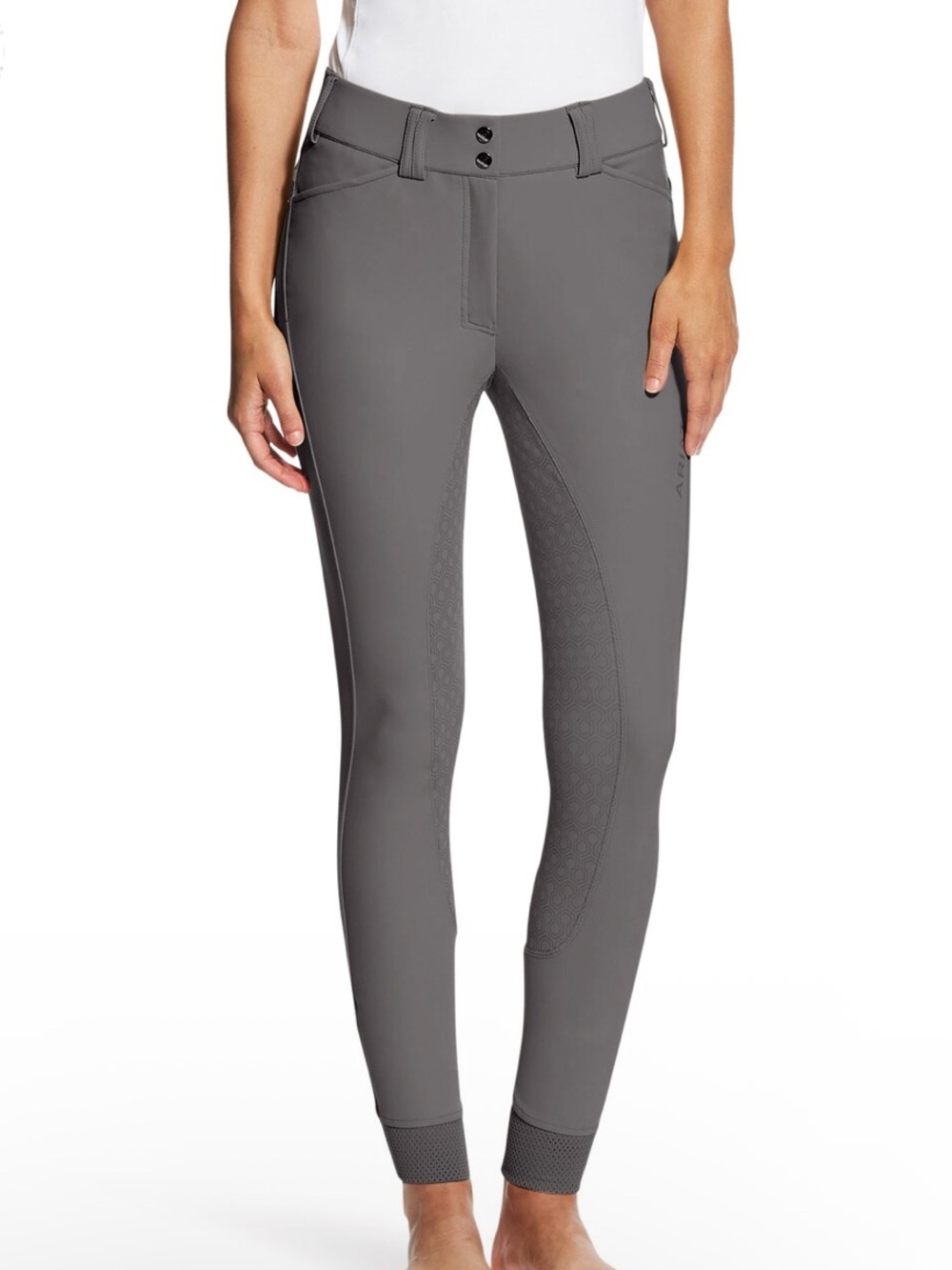 Ariat Tri Factor Riding Breeches with Grip women’s size 24 Equestrian neutral